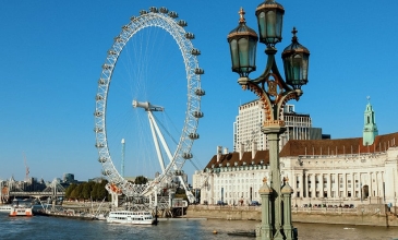 Dolu Dolu Thames'in İki Yakası Londra Turu Rotası (LGW-LHR)
