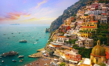 Amalfi Kıyıları Turu Rotası (Tüm Turlar Dahil)